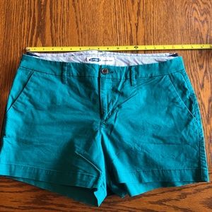 Women’s Old Navy Teal Everyday Shorts Size 10